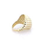 10K Yellow Gold Ladies Fashion Ring Size 7