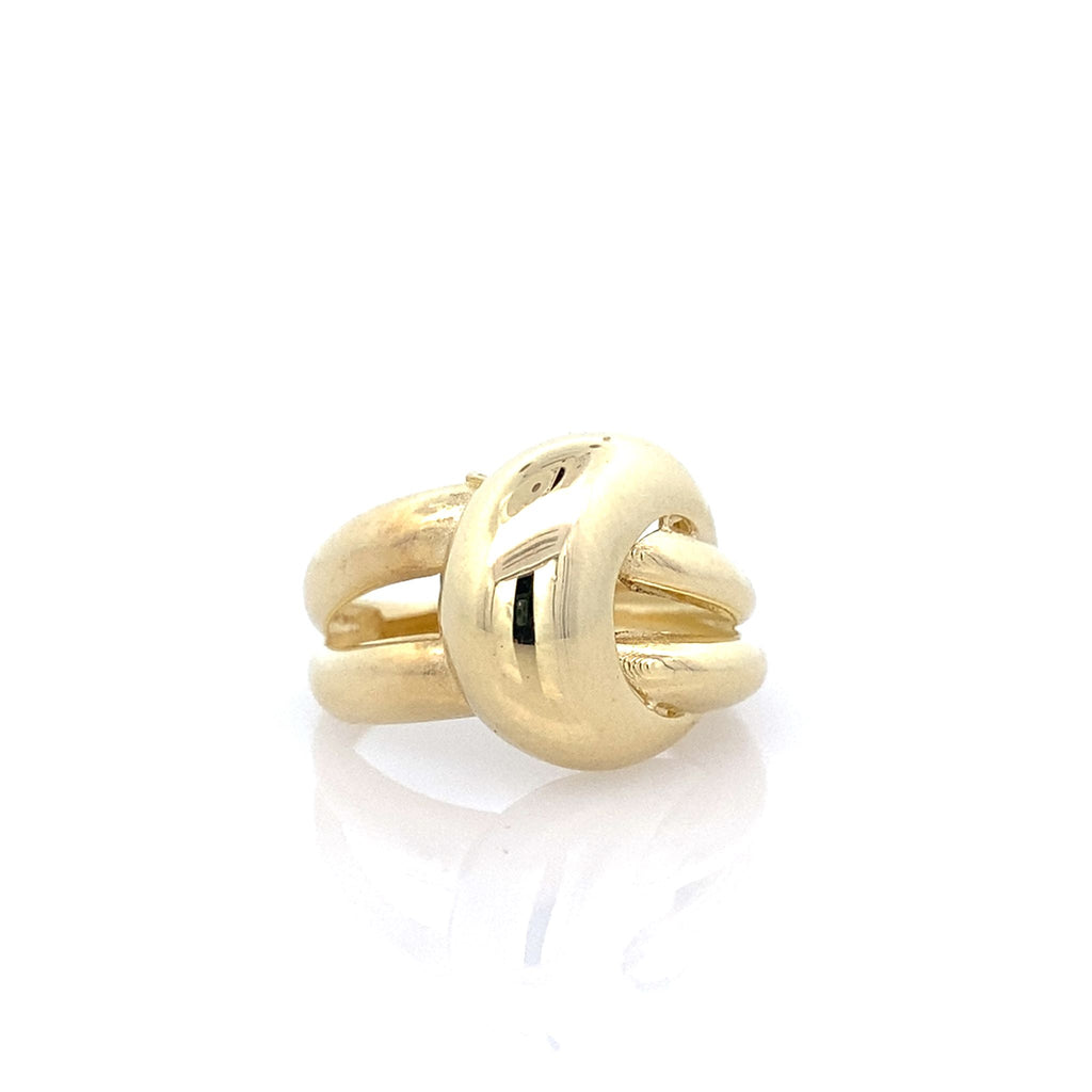 10K Yellow Gold Ladies Fashion Ring Size 7