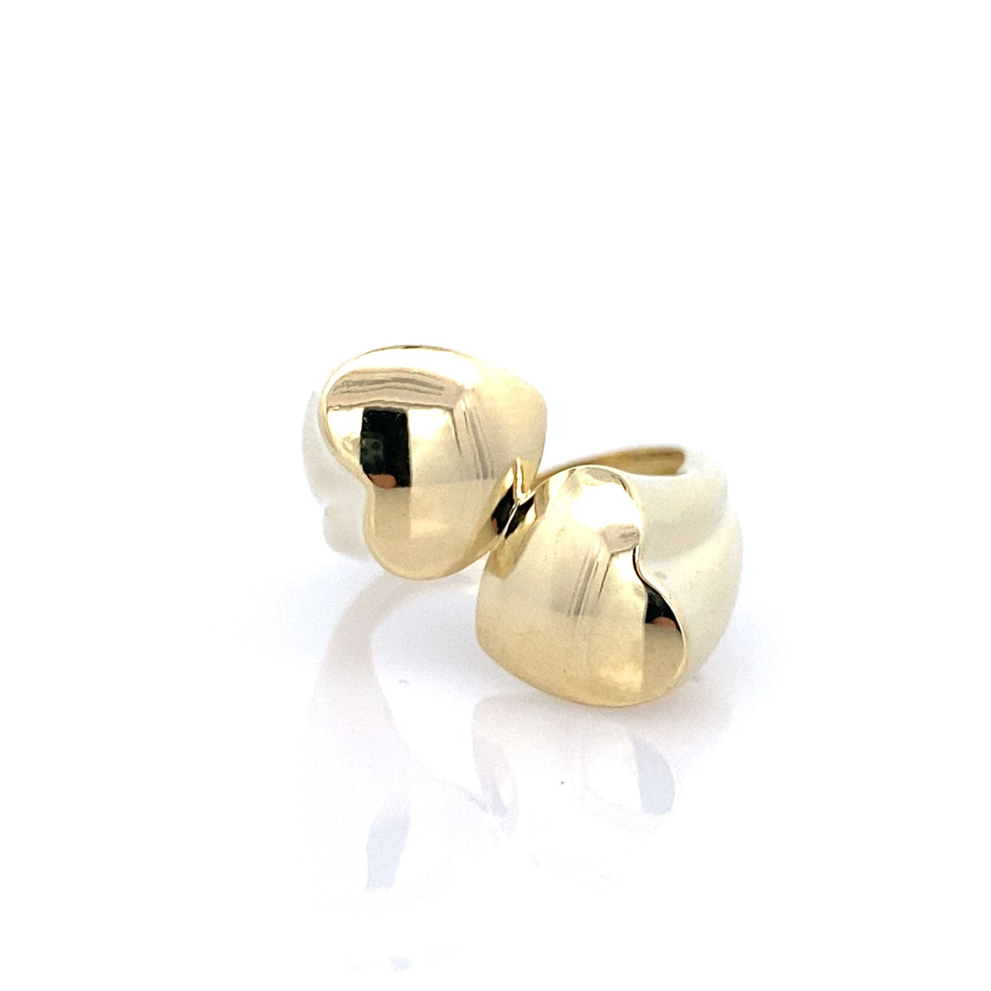 10K Yellow Gold Ladies Fashion Ring Size 7.25