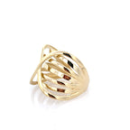 10K Yellow Gold Ladies Fashion Ring Size 7