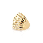10K Yellow Gold Ladies Fashion Ring Size 8