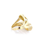 10K Yellow Gold Ladies Fashion Ring Size 7.5