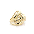 10K Yellow Gold Ladies Fashion Ring Size 8