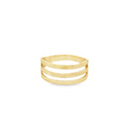 14K Yellow Gold Lds Fashion Ring Size 7.5 1.6Dwt