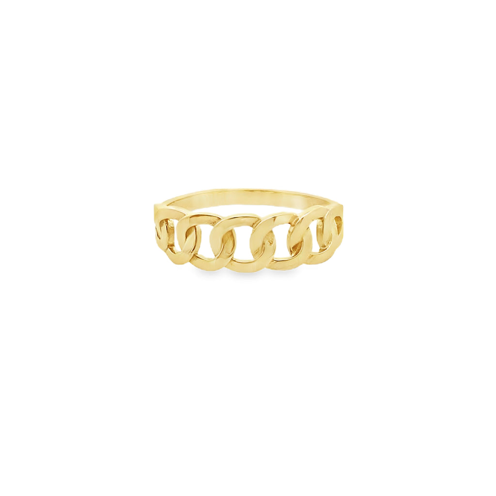 14K Yellow Gold Lds Fashion Ring Size 9 1.7Dwt