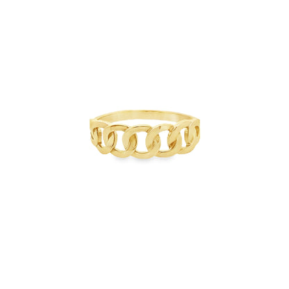14K Yellow Gold Lds Fashion Ring Size 9 1.7Dwt