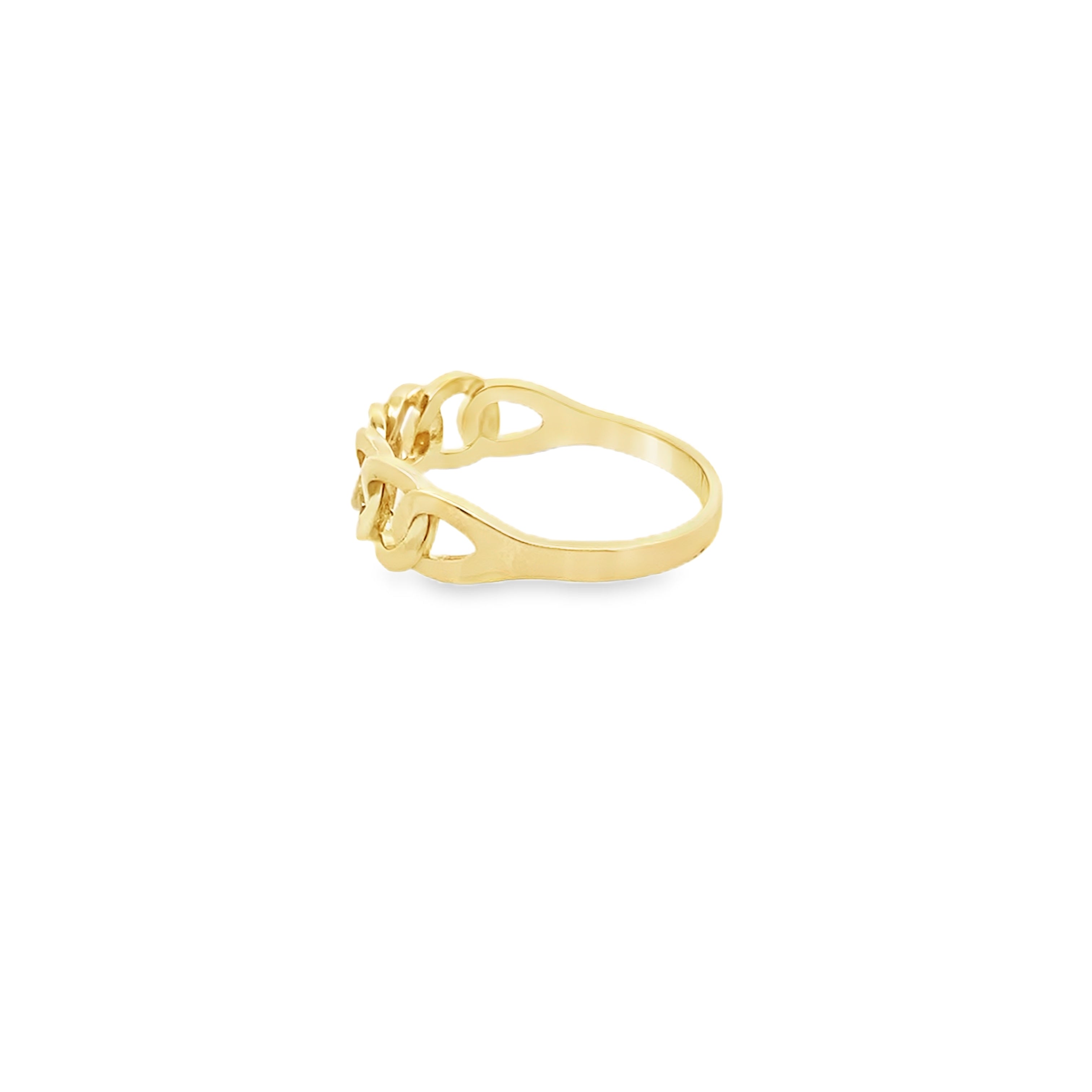 14K Yellow Gold Lds Fashion Ring Size 9 1.7Dwt