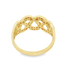 14K Yellow Gold Fashion Ring Size 12 2.7Dwt