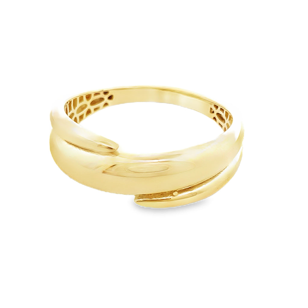 14K Yellow Gold Fashion Ring Size 11 2.2Dwt
