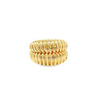 14K Yellow Gold Lds Fashion Ring Size 9 3.1Dwt