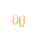 14K Yellow Gold Medium Hoops Earrings 1.5Dwt