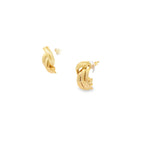 10K Yellow Gold Fancy Stud Earrings 1.6Dwt