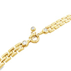 10K Yellow Gold Fancy Link Necklace 15.5In 11.0Dwt