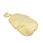 14K Two Tone Gold Pharaoh Pendant 7.4Dwt