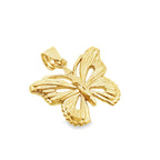 10K Yellow Gold Butterfly Pendant 1.1Dwt