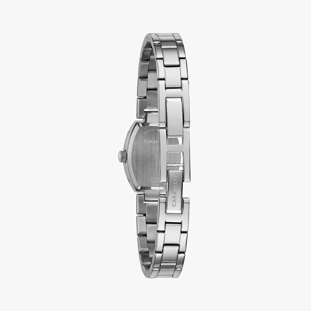 Black Dial Stainless Steel Bracelet Dress 43L204