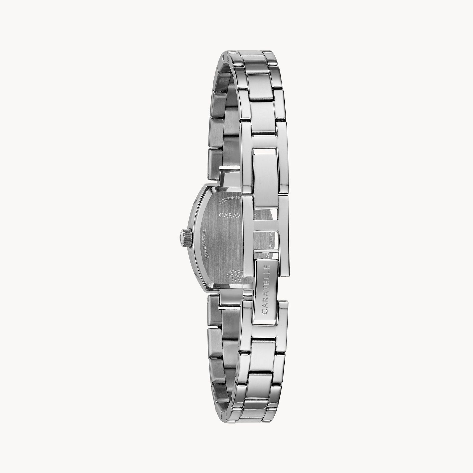Black Dial Stainless Steel Bracelet Dress 43L204