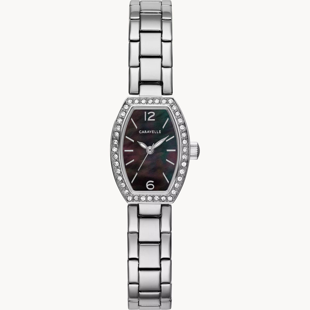 Black Dial Stainless Steel Bracelet Dress 43L204