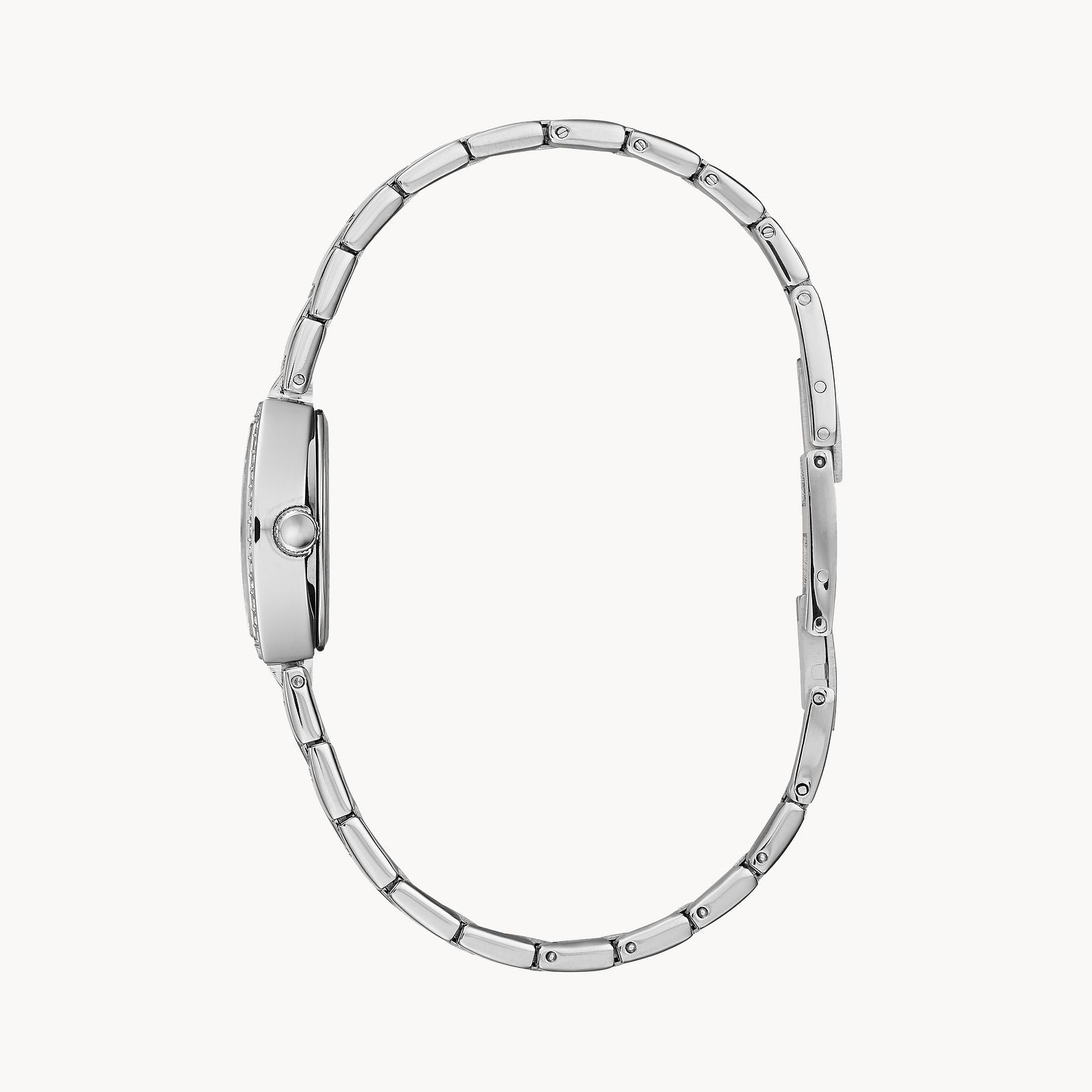 Black Dial Stainless Steel Bracelet Dress 43L204