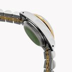 Pre-Owned 1987 Rolex Lds Datejust 26Mm Yellow Gold Steel White Diamond Dial & Diamond Bezel 69173