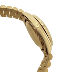 Pre-Owned 1986  Rolex President 31Mm Watch Champagne Diamond Dial & Bezel 18K Yellow Gold  68278