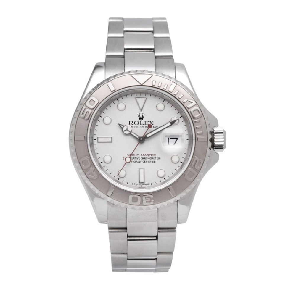 2000 Rolex Yacht-Master Model: 16622 Platinum Bezel & Dial