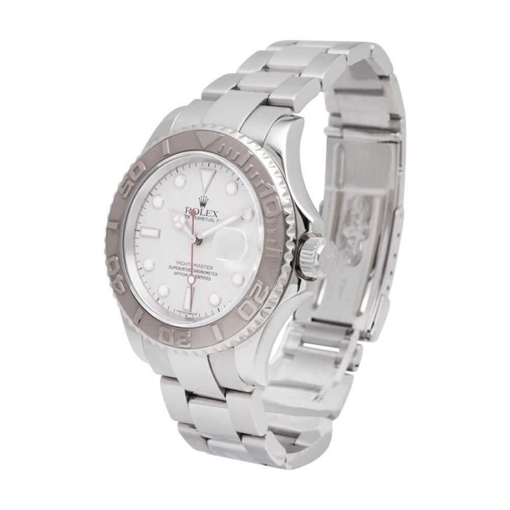 2000 Rolex Yacht-Master Model: 16622 Platinum Bezel & Dial