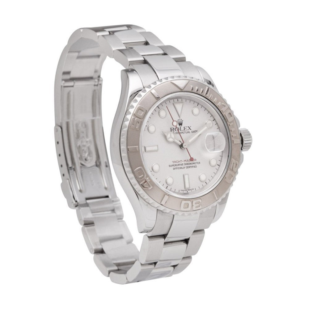2000 Rolex Yacht-Master Model: 16622 Platinum Bezel & Dial