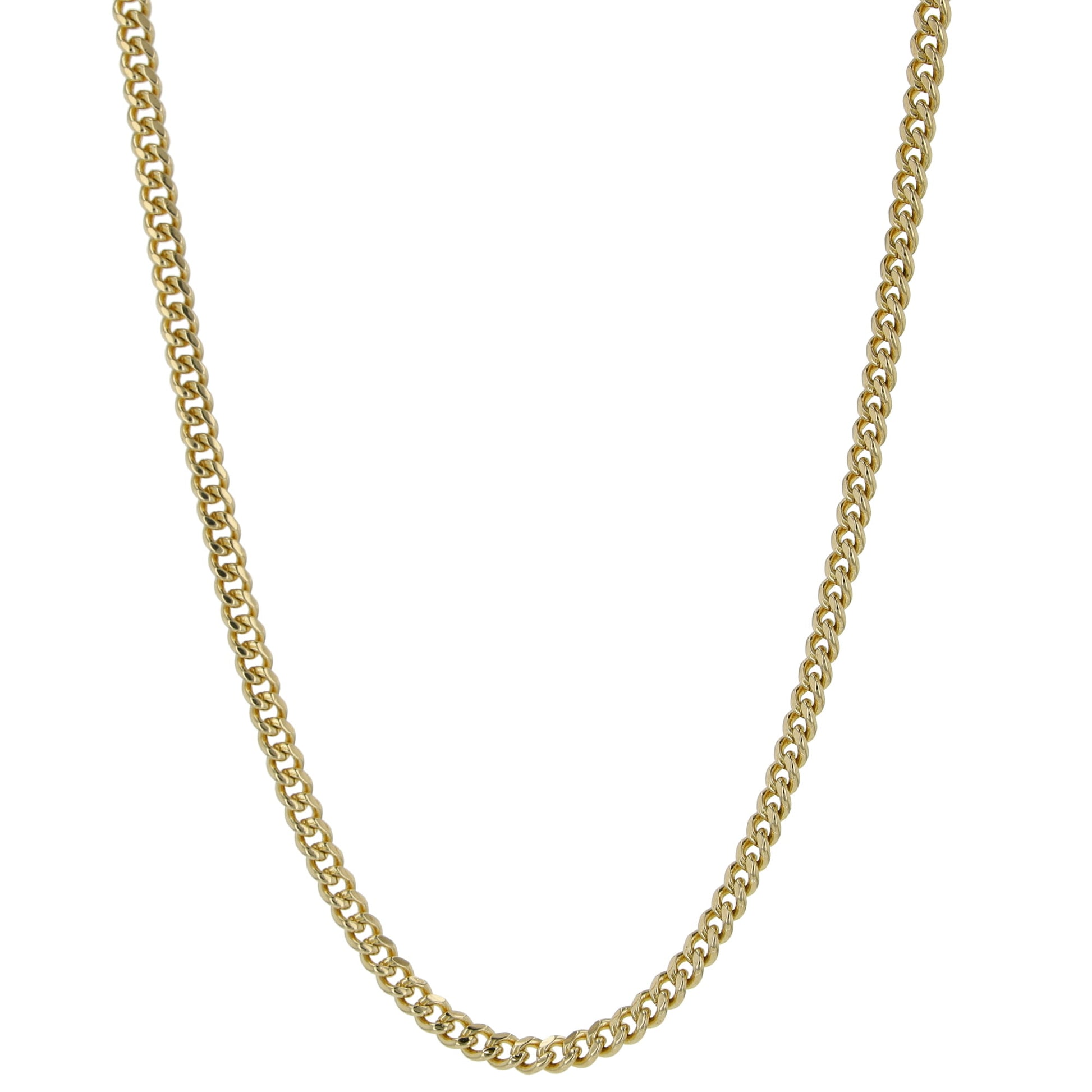 10K Yellow Gold Lobster Clasp Cuban Link Chain 3.5Mm 25.5In 14.5Dwt/22.6G