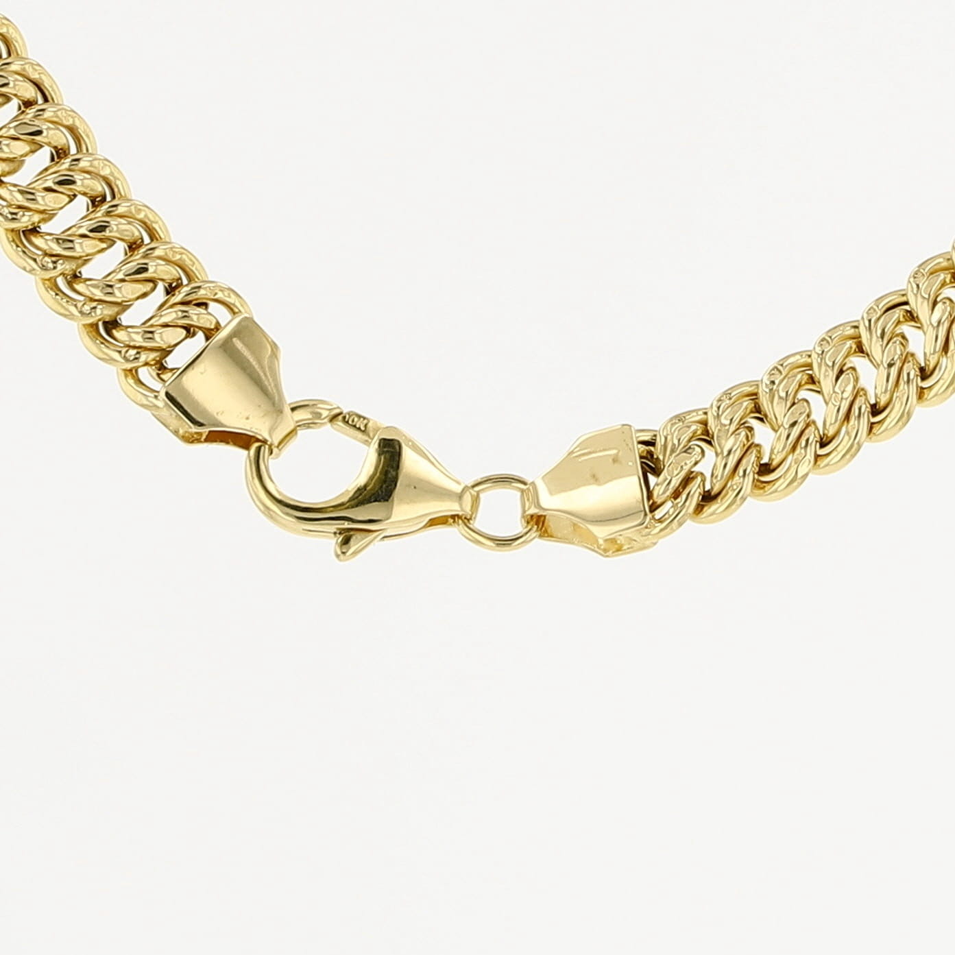 10K Yellow Gold Graduated Princess Necklace 16In 9.9Dwt