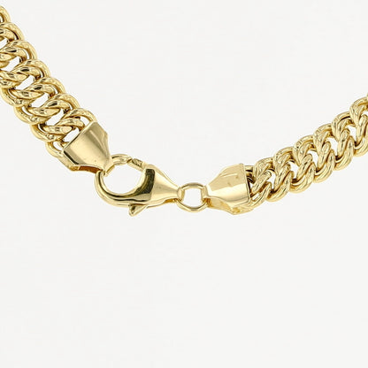 10K Yellow Gold Graduated Princess Necklace 16In 9.9Dwt