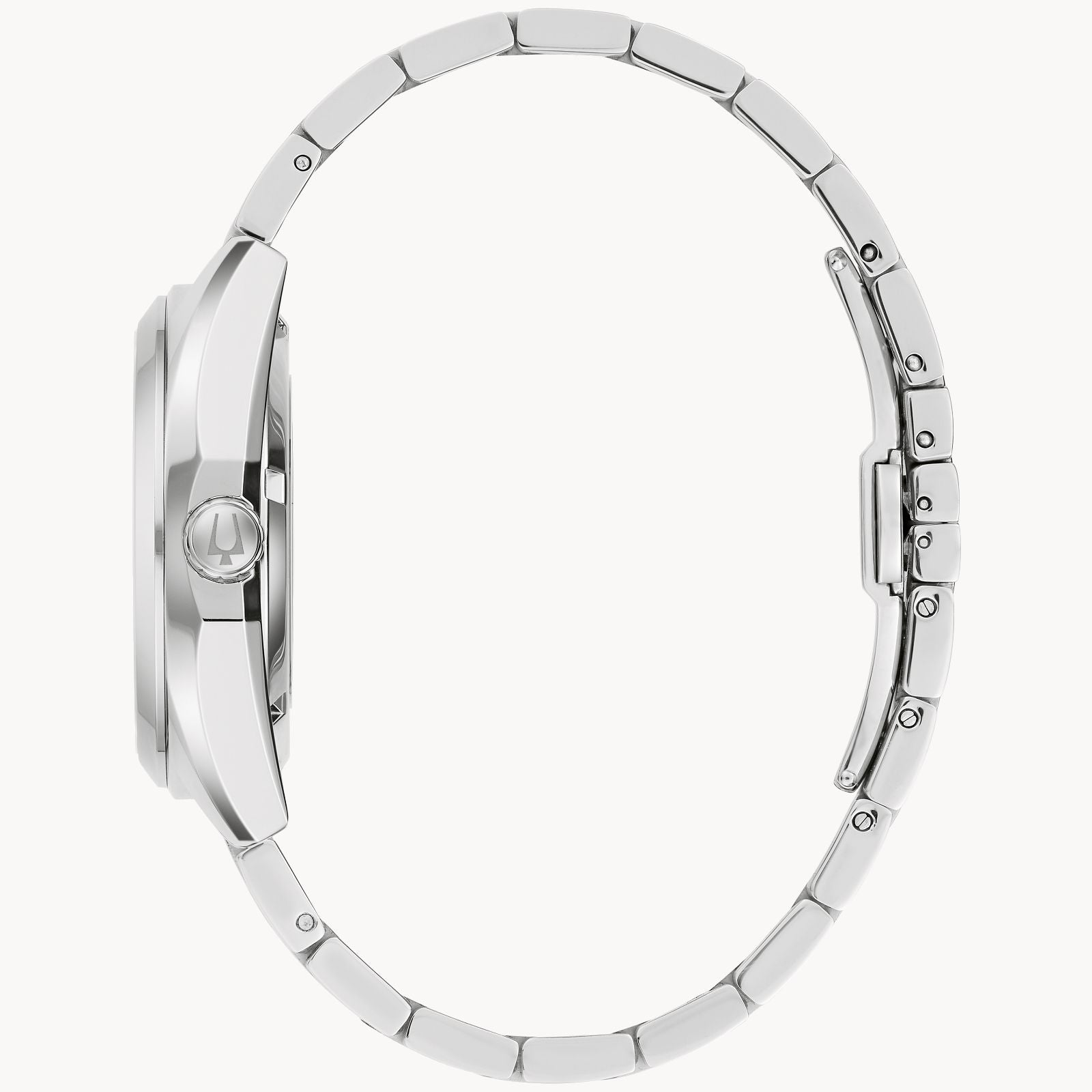 Bulova Surveyor Mens Watch (96B429) Green Dial Silver Tone