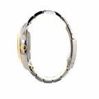 Pre-Owned Rolex Datejust 41Mm Model: 116333 18K Fluted Bezel Black Dial Roman Numeral Markers Oyster Links