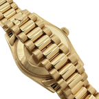 Pre-Owned 1986  Rolex President 31Mm Watch Champagne Diamond Dial & Bezel 18K Yellow Gold  68278