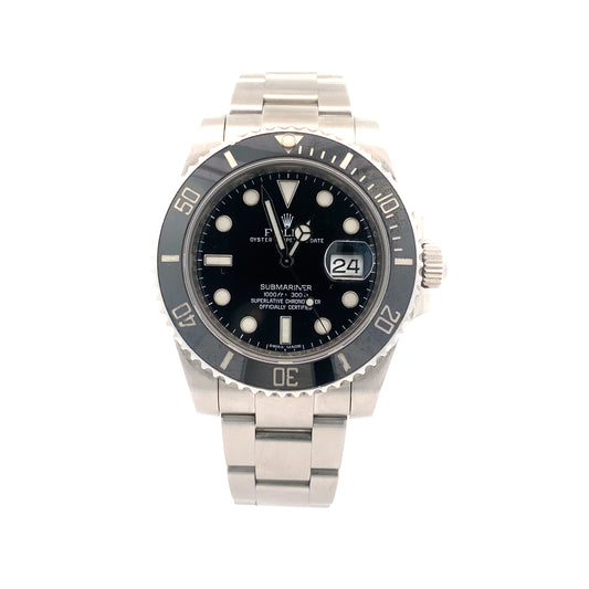 Pre-Owned 2004 Rolex Submariner 40Mm Model: 14060M