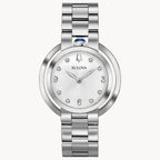 Bulova Ladies Rubaiyat Watch With Diamond Markers (96P184)