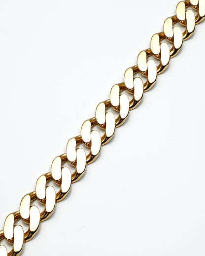 14K Yellow Gold Monaco Style Bracelet 8.0In 8.5Dwt