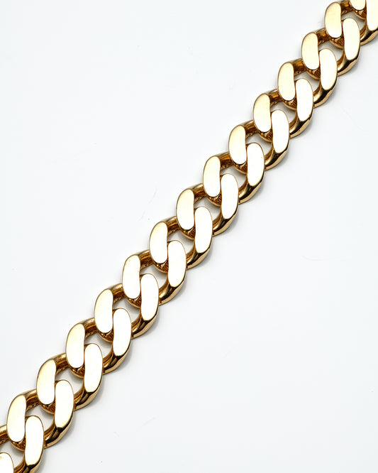 14K Yellow Gold Monaco Style Bracelet 8.0In 8.5Dwt