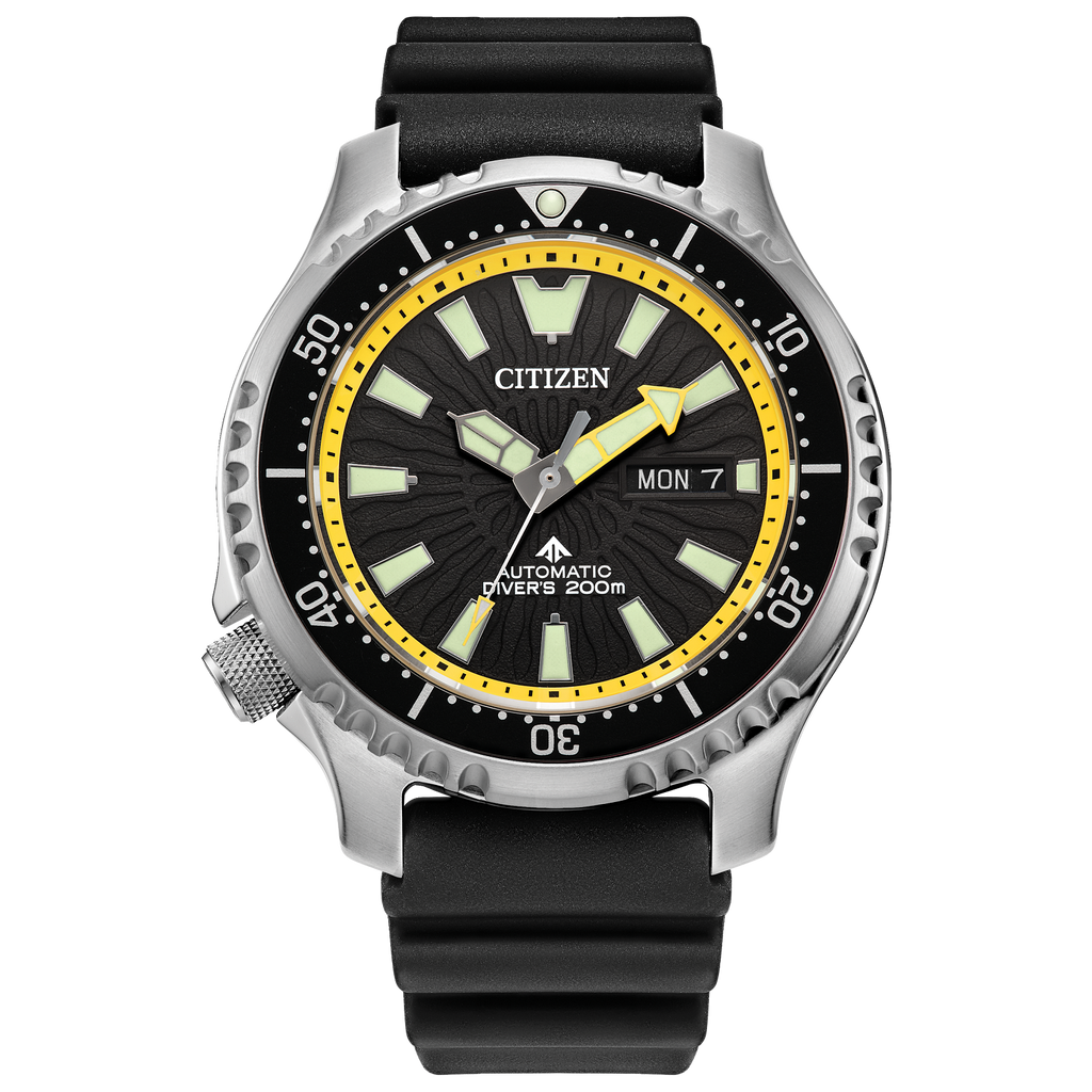 Citizen Promaster Dive Automatic Mens Watch (Ny0130-08E) Black Dial
