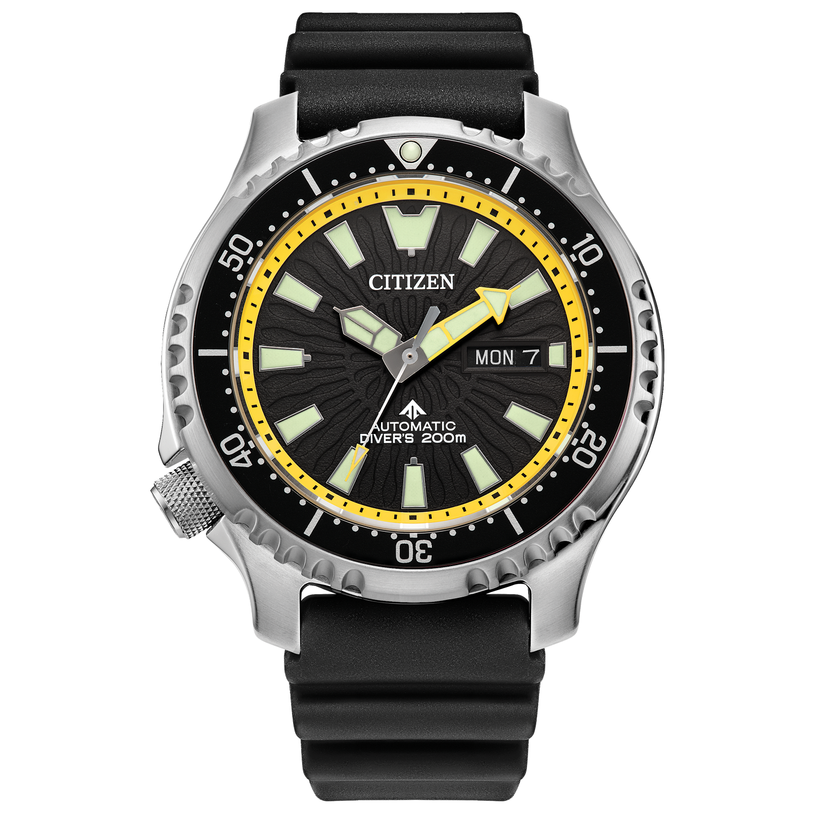 Citizen Promaster Dive Automatic Mens Watch (Ny0130-08E) Black Dial