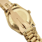 Pre-Owned 1986  Rolex President 31Mm Watch Champagne Diamond Dial & Bezel 18K Yellow Gold  68278