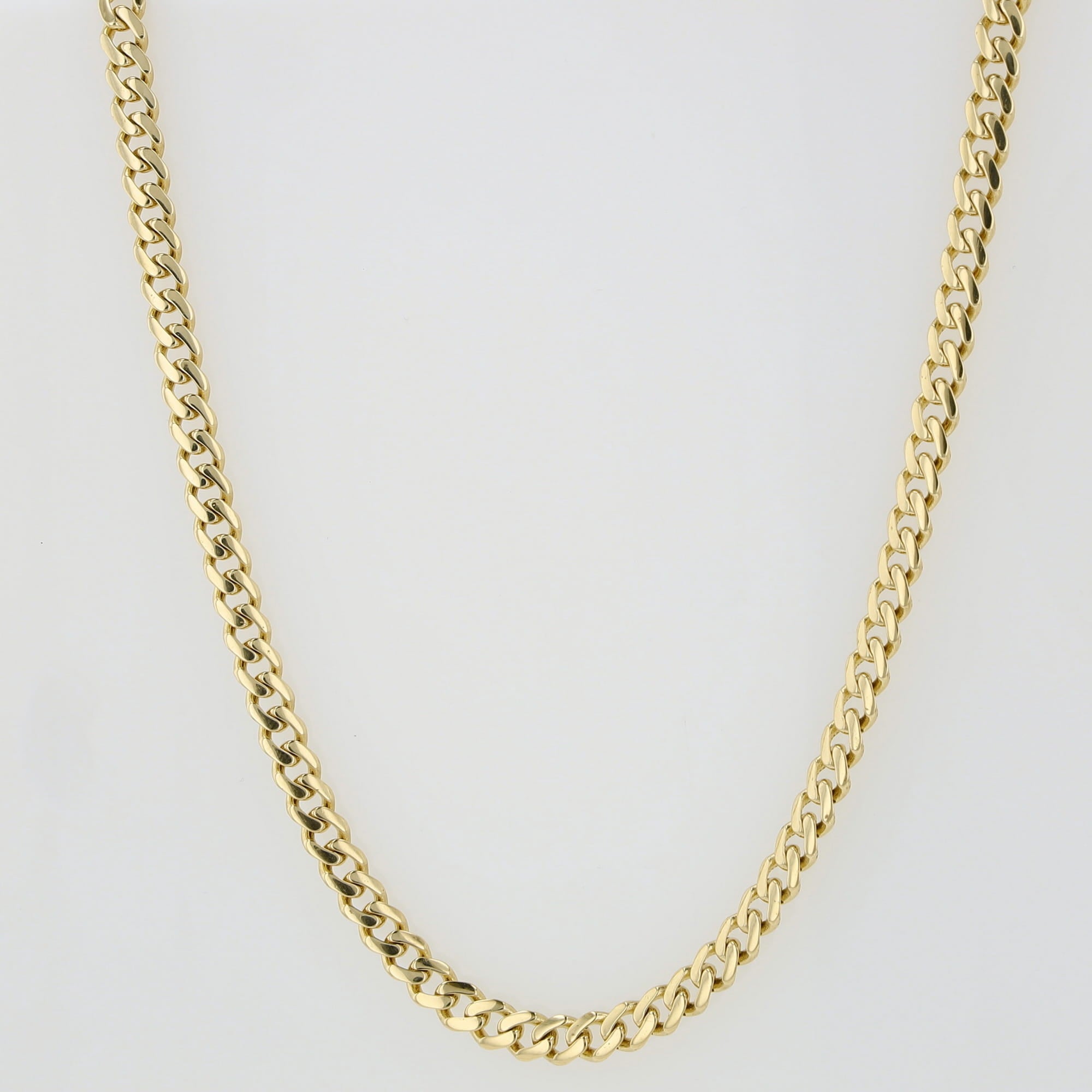 14K Yellow Gold Royal Monaco Link Chain 4.5Mm 16In 7.2Dwt