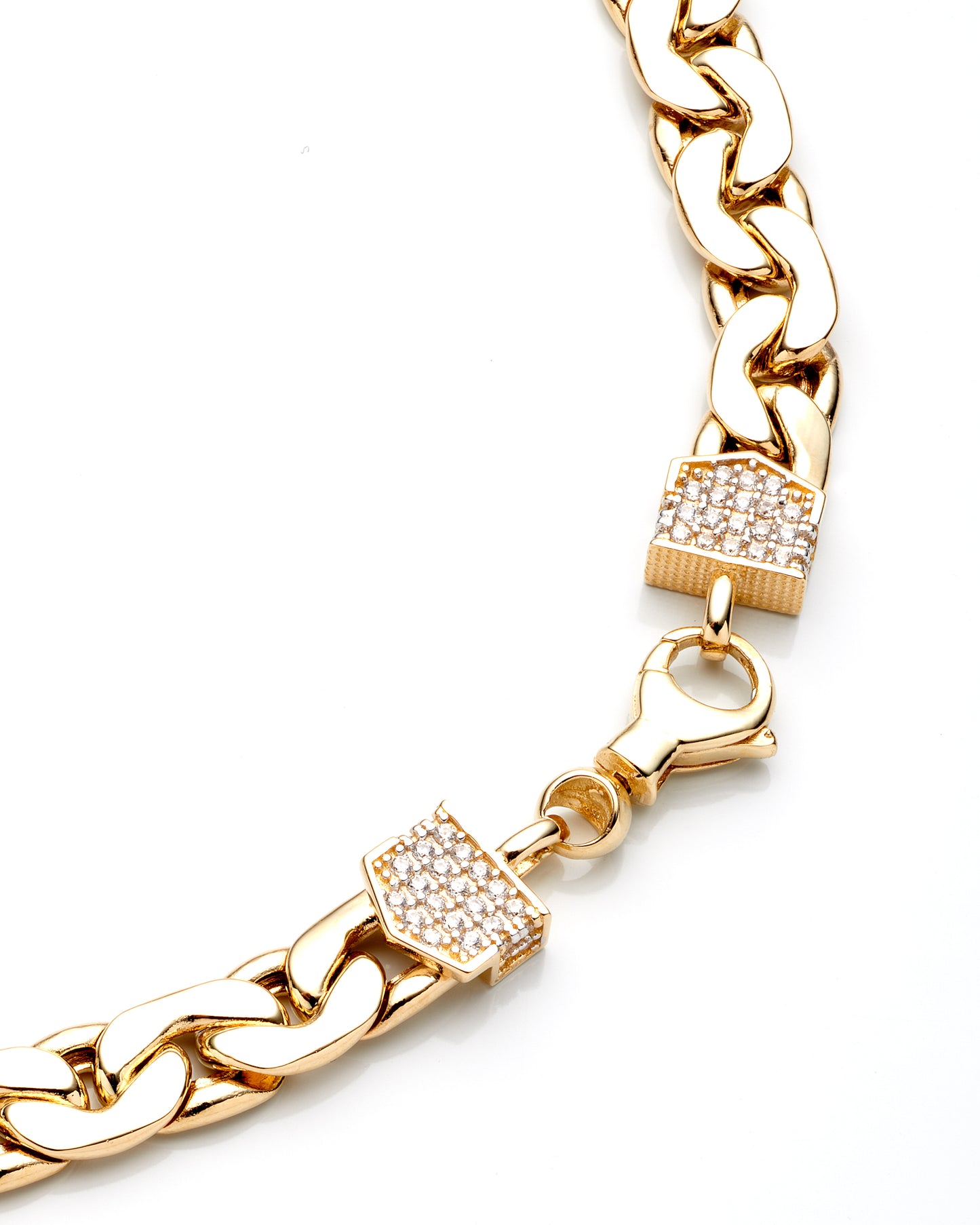 14K Yellow Gold Ladies Panther Head Necklace 18In 16.0Dwt