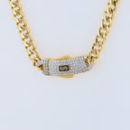 14K Yellow Gold Royal Monaco Link Chain 4.5Mm 16In 7.2Dwt
