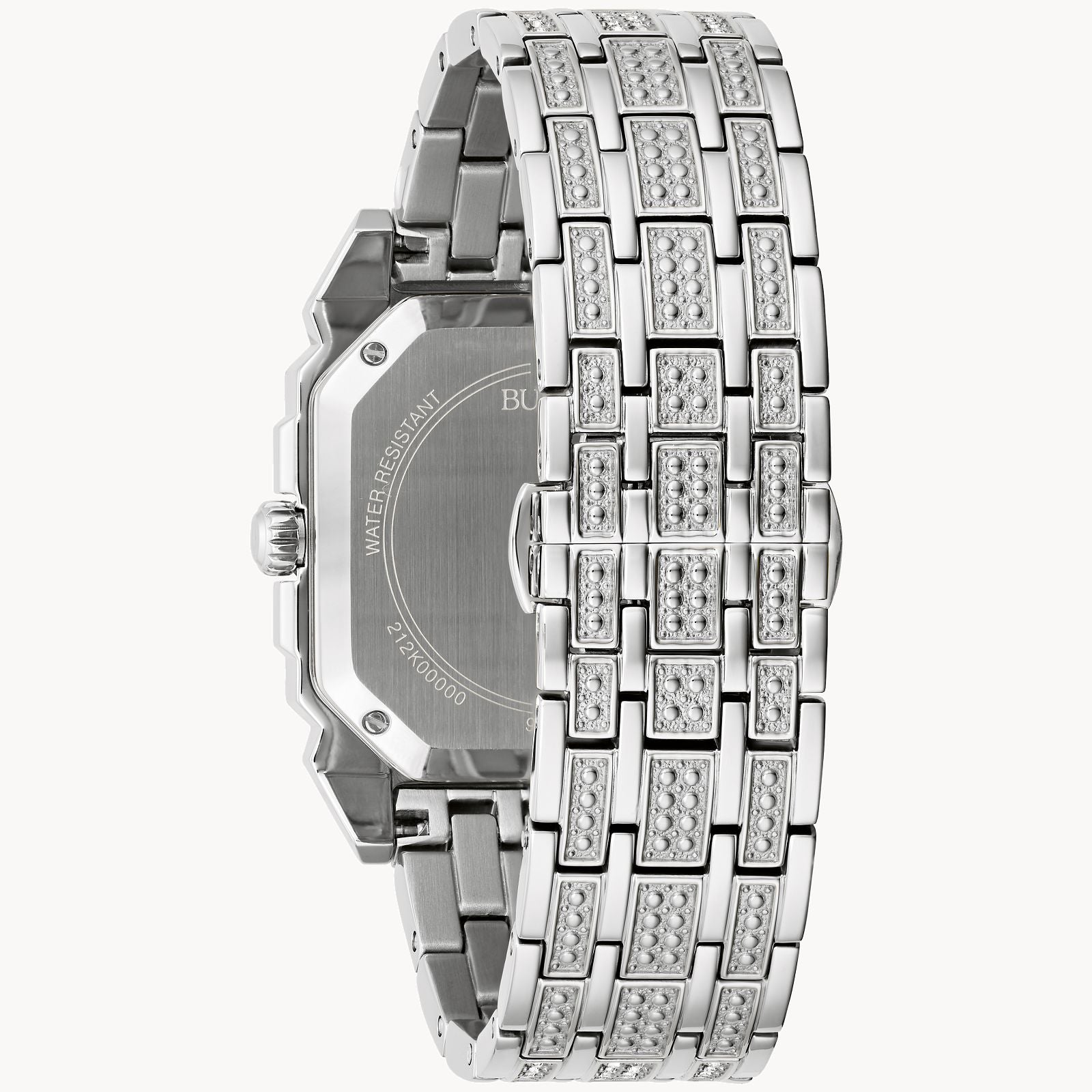 Silver-Tone Dial Stainless Steel Bracelet Octava 96A285