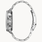 Bulova Marine Star Quartz Chronograph Black Dial Men's Watch 96B272