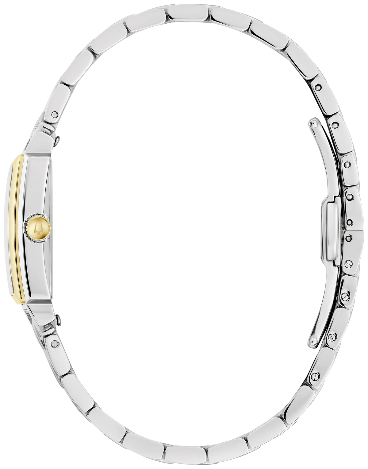 Bulova Sutton Ladies Watch - Two Tone mother-of-pearl dial