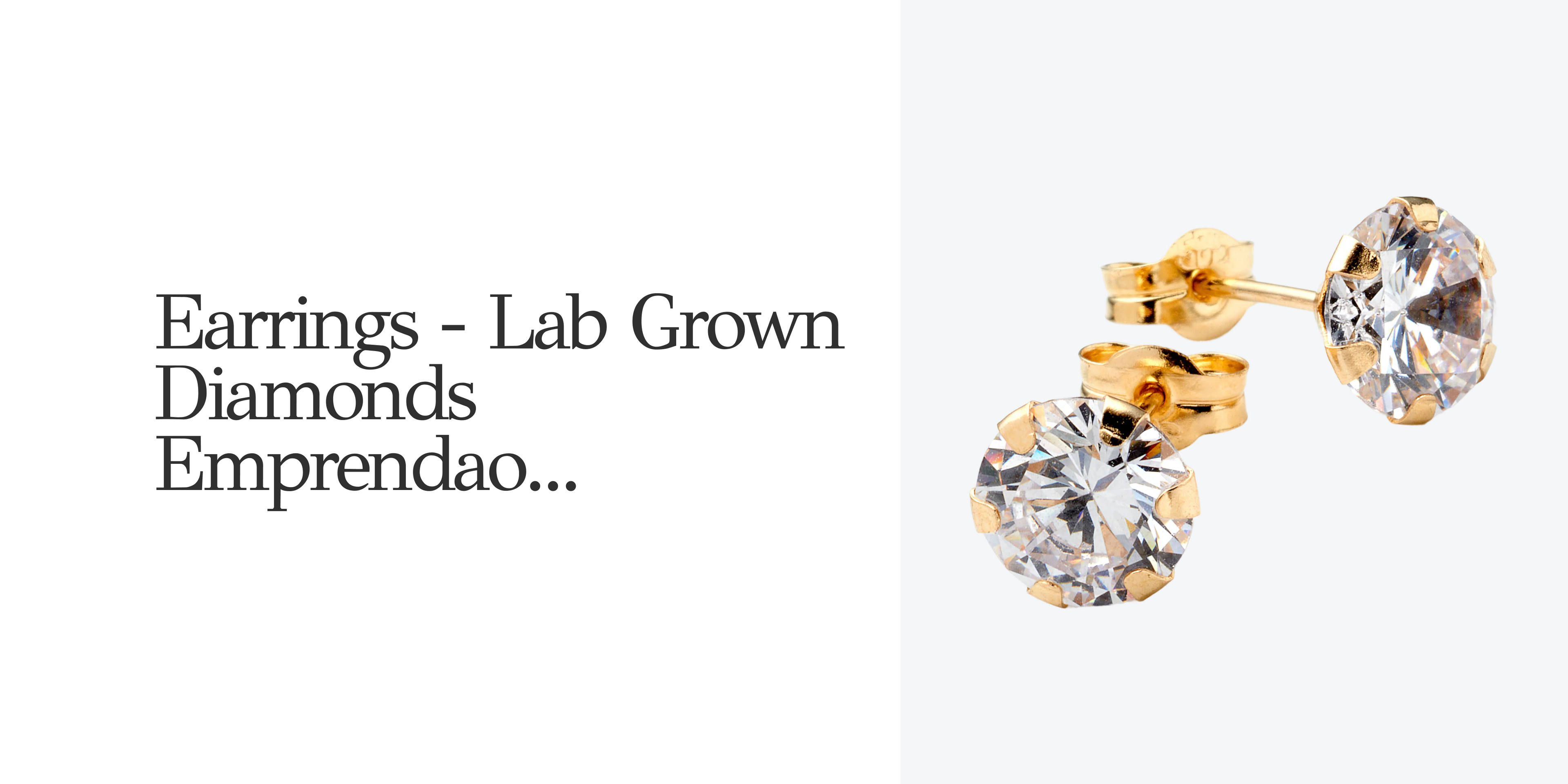 Earrings - Lab Grown Diamonds