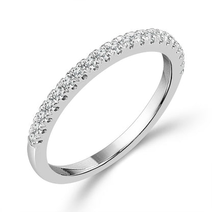 Diamond Bridal Set 1 1/2 ct tw Center OV 14k White Gold