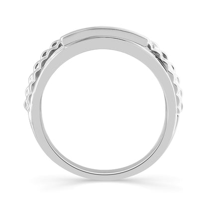 Diamond Mens Ring 0.5 ct tw 10k White Gold